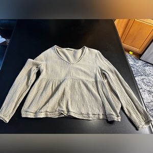 Altar’d state long sleeve shirt. The shirt is cropped slightly.